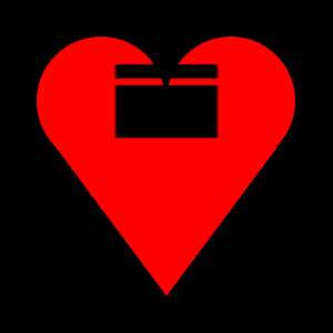 I - single letter in heart shape.gif