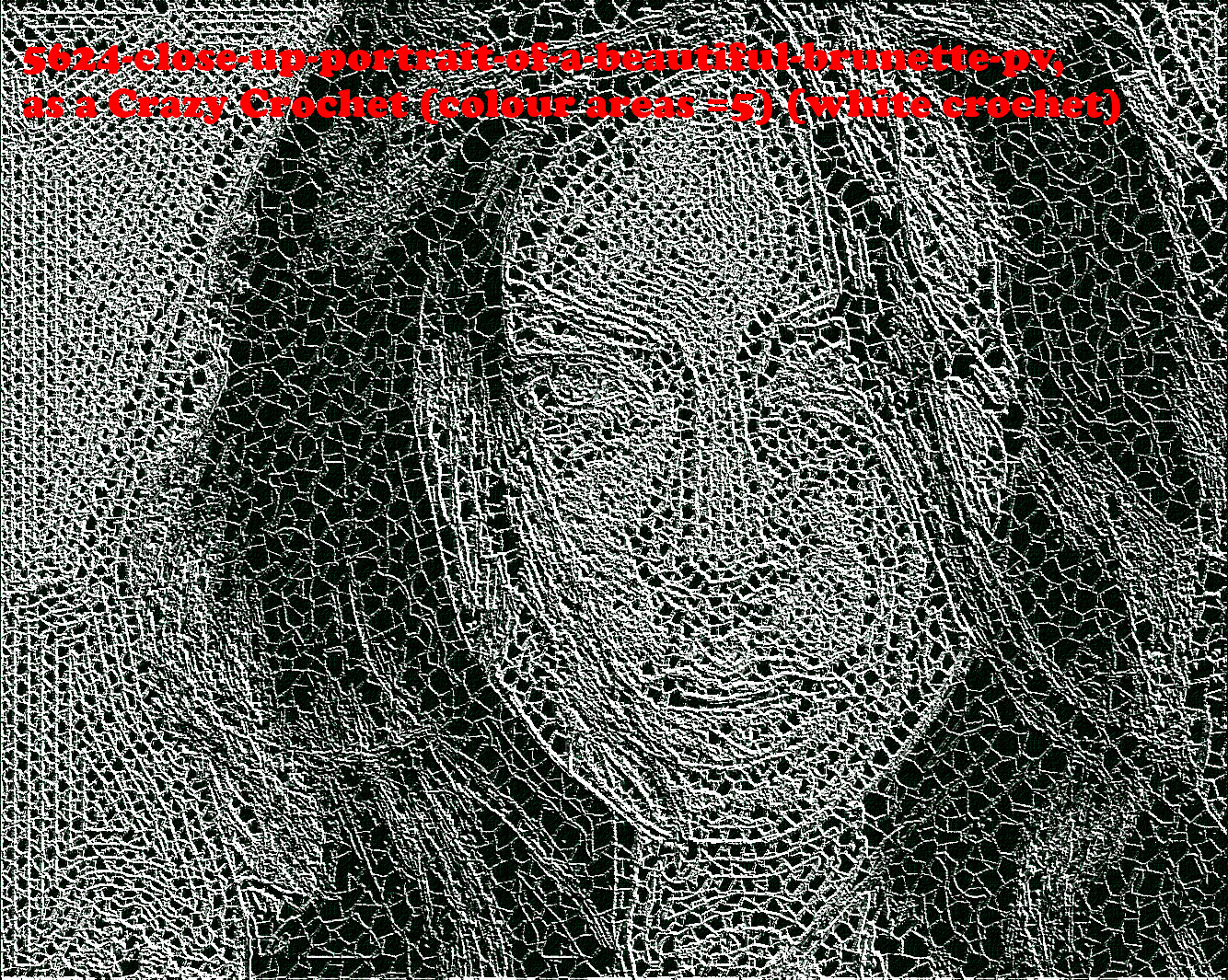 5624-close-up-portrait-of-a-beautiful-brunette-pv, as a Crazy Crochet (colour areas =5) (white crochet).jpg