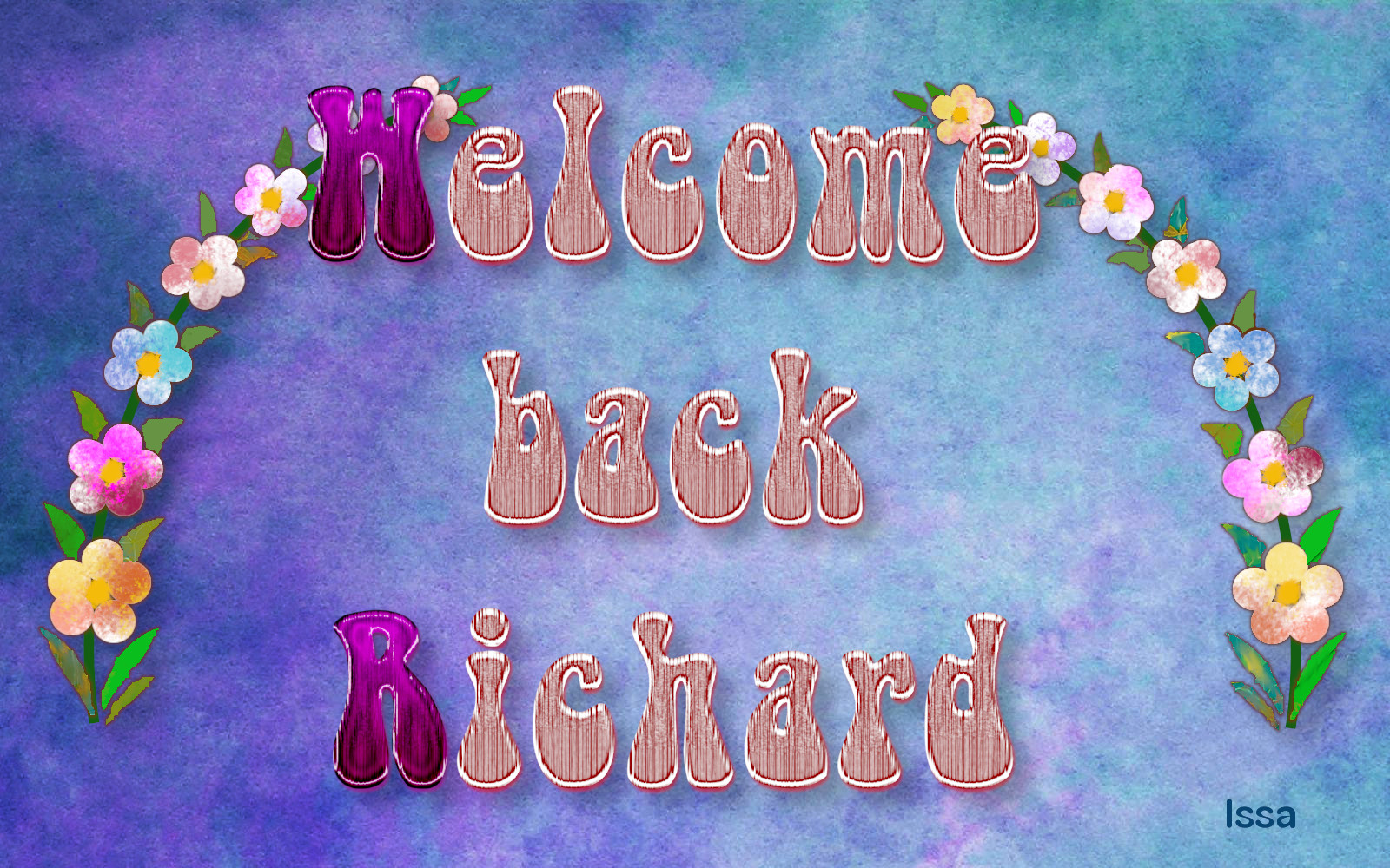Welcome Back Richard.JPG