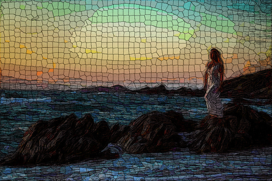 2020-02-03 10-08-53siren_of_the_sea___sardinia_2019_by_gestiefeltekatze_ddpig2j-fullview posterized, bordered, engraved using 9 colours and option=Mosaic.jpg
