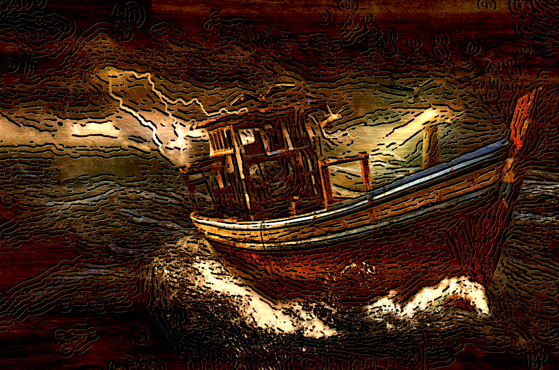old-boat-in-storm_DN_EngravedOnWoodorStone_Wood_Issa.JPG