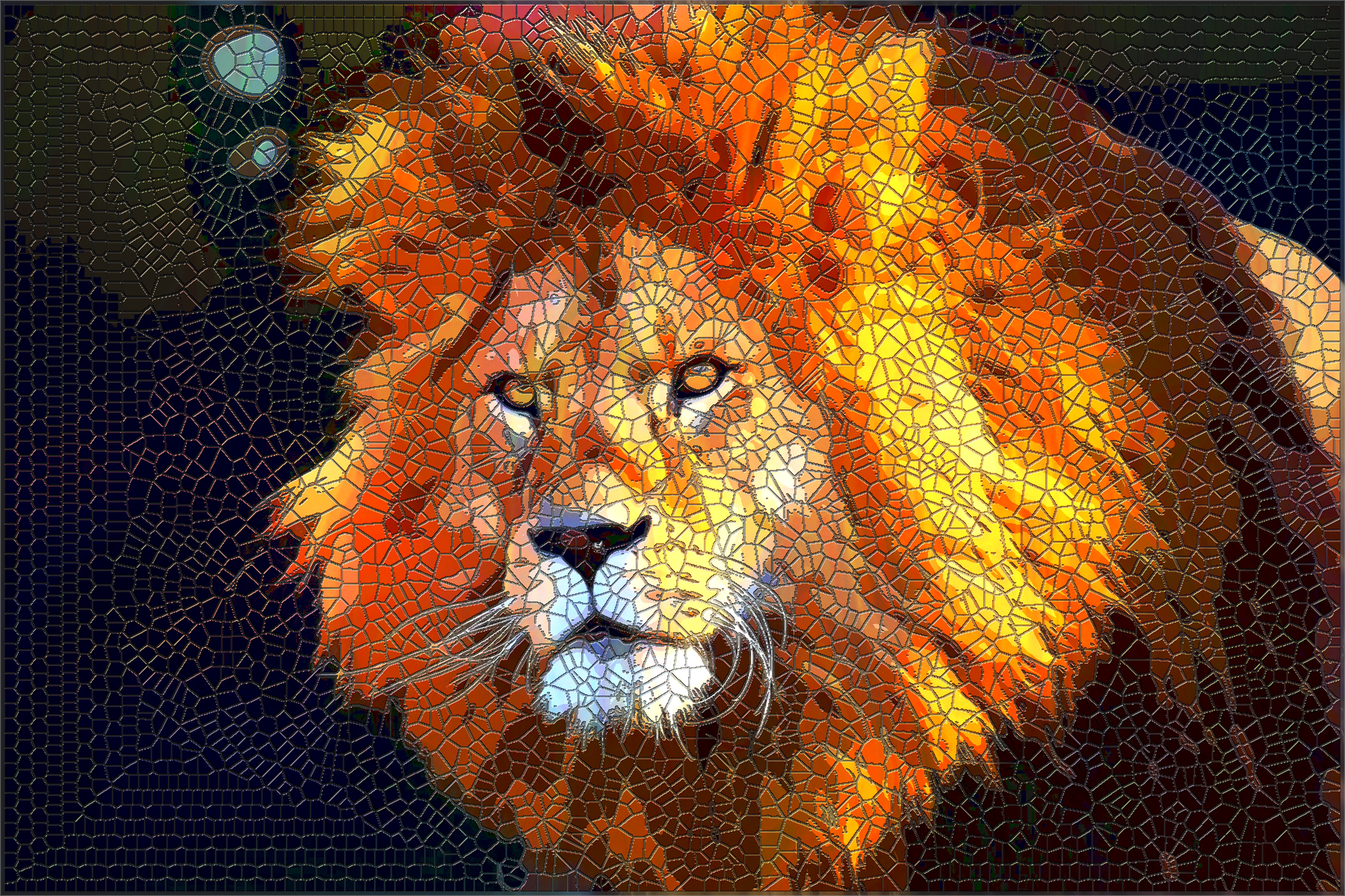 lion-3040797_DN_MOVV_as a Roman Mosaic Effect_Issa.JPG