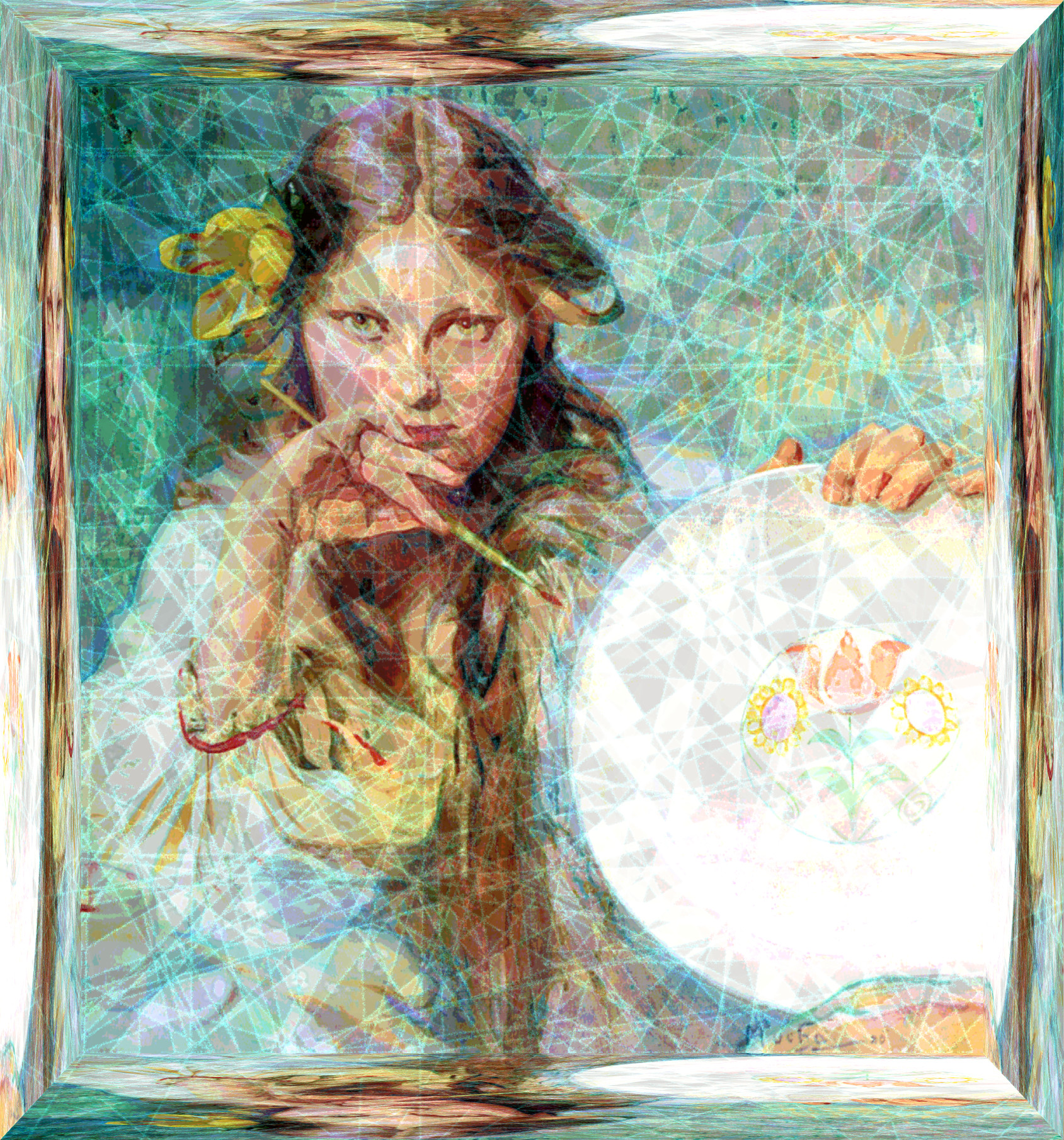 2020-11-04 07-15-51 Mucha_Alphonse_The_Artist_1920_Oil_On_Canvas_On_Board_scaled stroked with crystal background using hue 180 (framed).jpeg