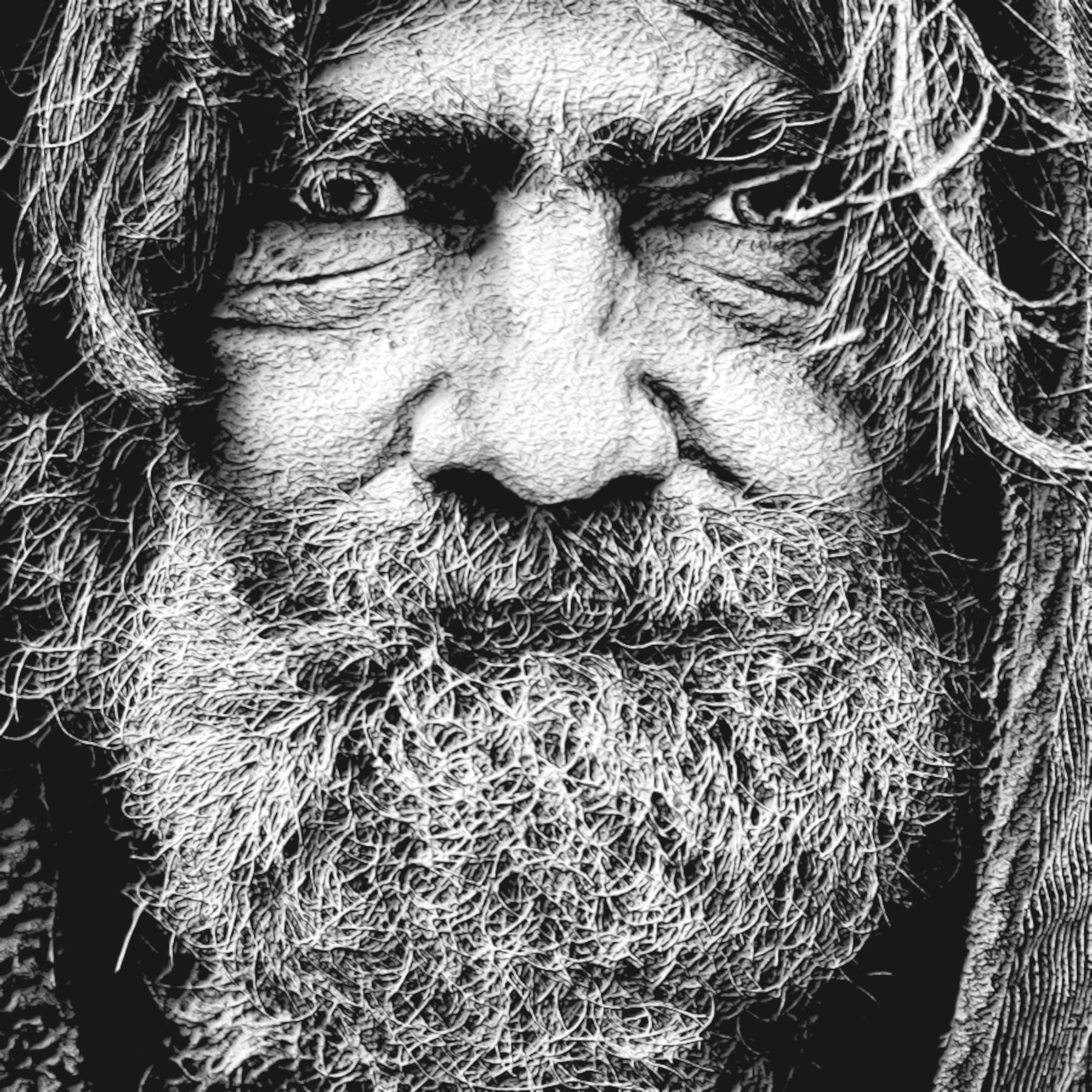 2021-04-29 07-15-23 people-homeless-man-male_1k with effect B (MeanCurvature+Neon), option B&W (C2G) (normal texture) and edges=medium.jpeg