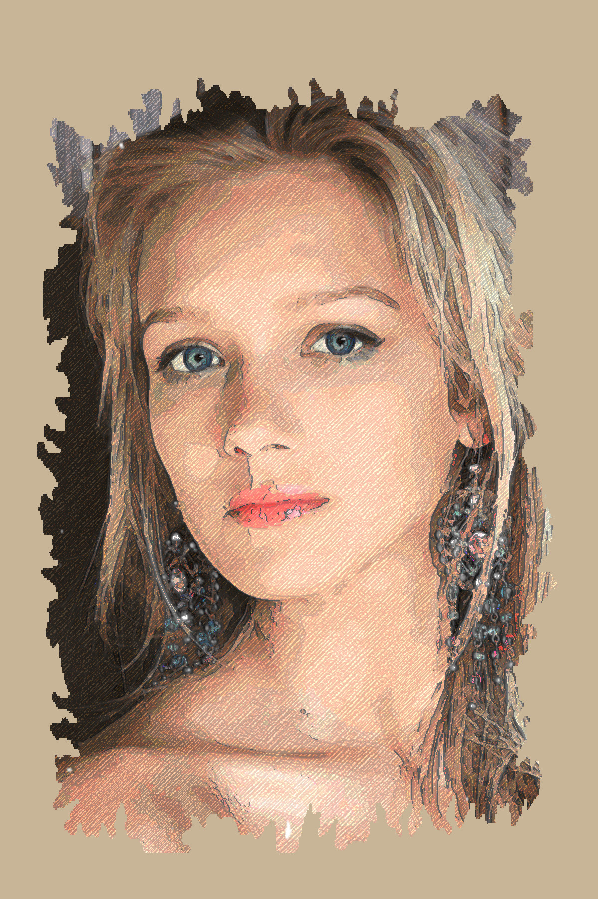 2022-01-11 14-40-38girl-2306829_1280 as a drawing with texture coloree (BC2X) (lines look regular) (lines look 2 mono) (texture colour used [165,125,94]) (nr of areas 255).jpeg