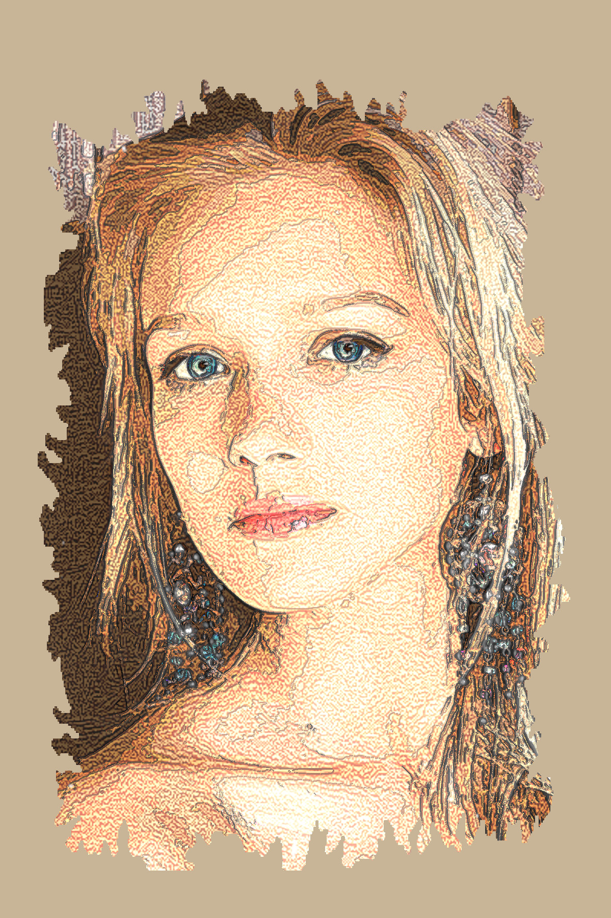 2022-01-11 14-42-01girl-2306829_1280 as a drawing with texture coloree (BC2X) (lines look regular) (lines look 2 undefined) (texture colour used [165,125,94]) (nr of areas 255).jpeg