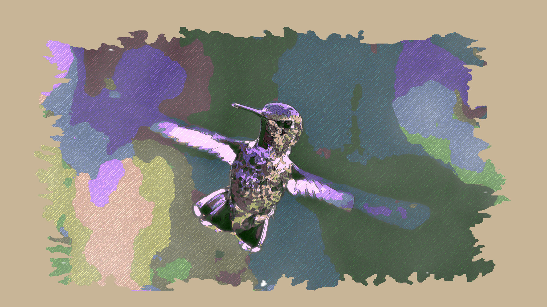 2022-01-11 14-57-16hummingbird-691483_1920 as a drawing with texture coloree (BC2X) (lines look regular) (lines look 2 mono) (texture colour used [73,76,137]) (nr of areas 11).jpeg