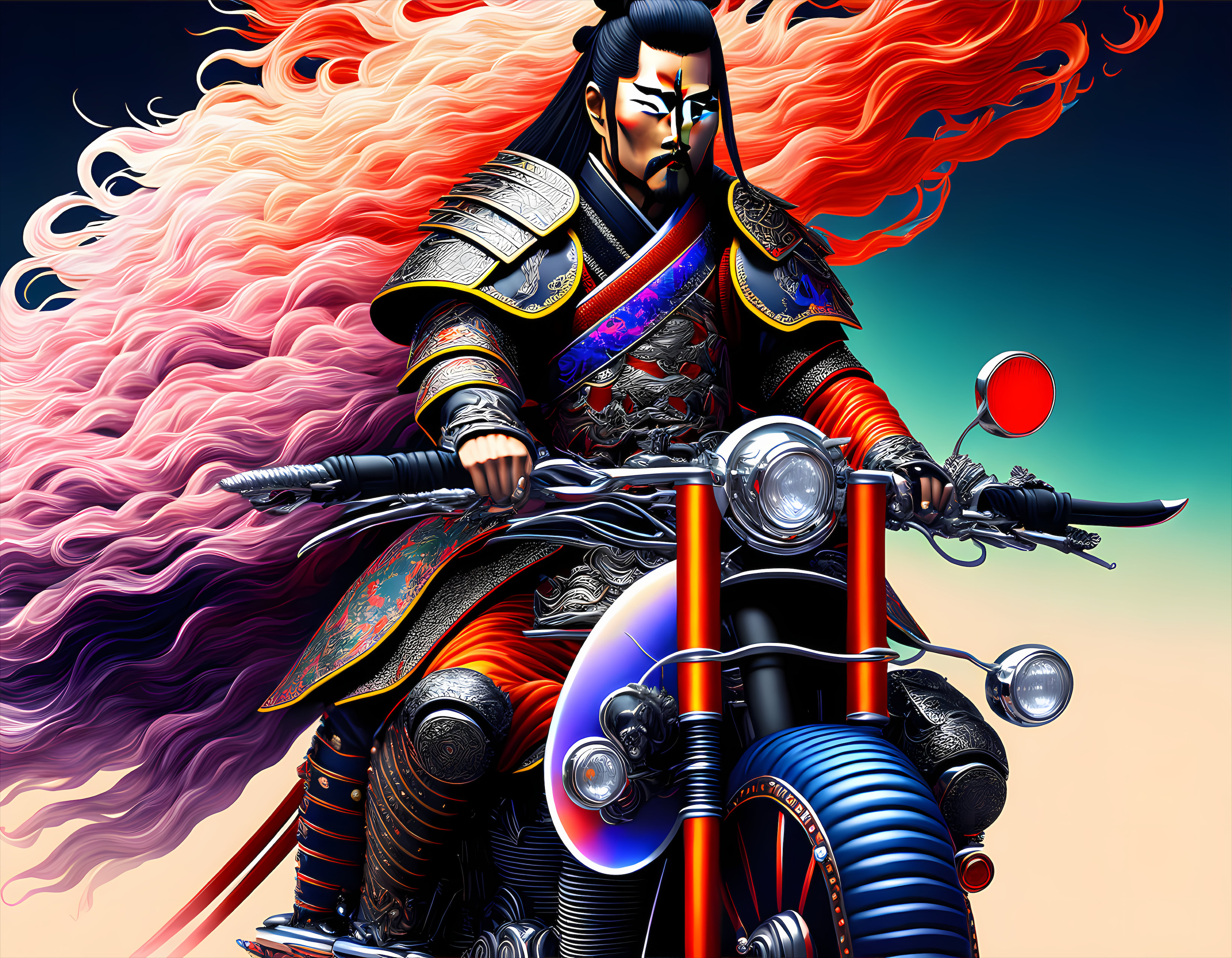 samurai riding a sazuki motorcycle.jpg