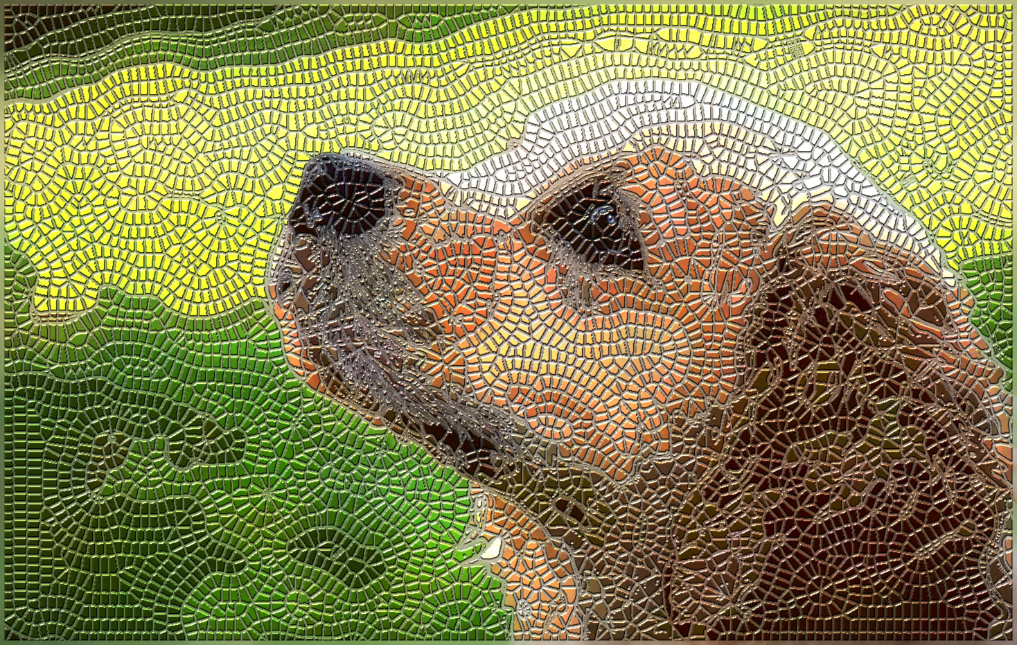 2023-09-14 14-53-45 dog-4390885_1920, as a Roman Mosaic  (parms=20,1,0,4,12,11,0,1).jpeg
