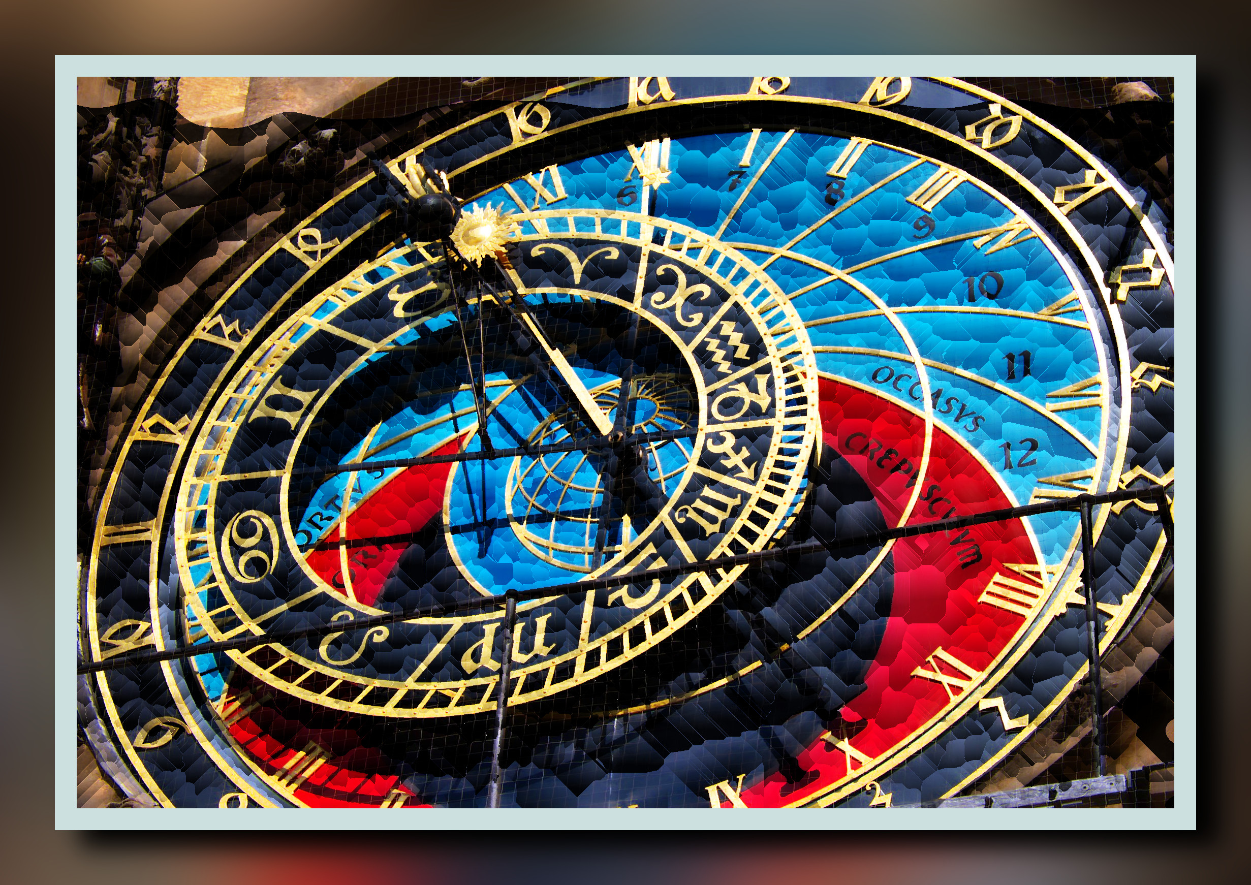 2023-10-04 16-40-23astronomical-clock-5154957 with a framed patterned effect, styleMineral_Mosaic.jpg