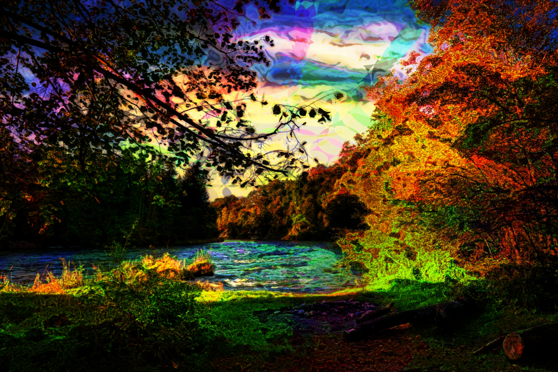 2023-10-15 09-36-16 lake-7478884_1920 with a Quick Effect J (Circle Art) (abstr.mode=LAYER_MODE_HARDLIGHT.jpg