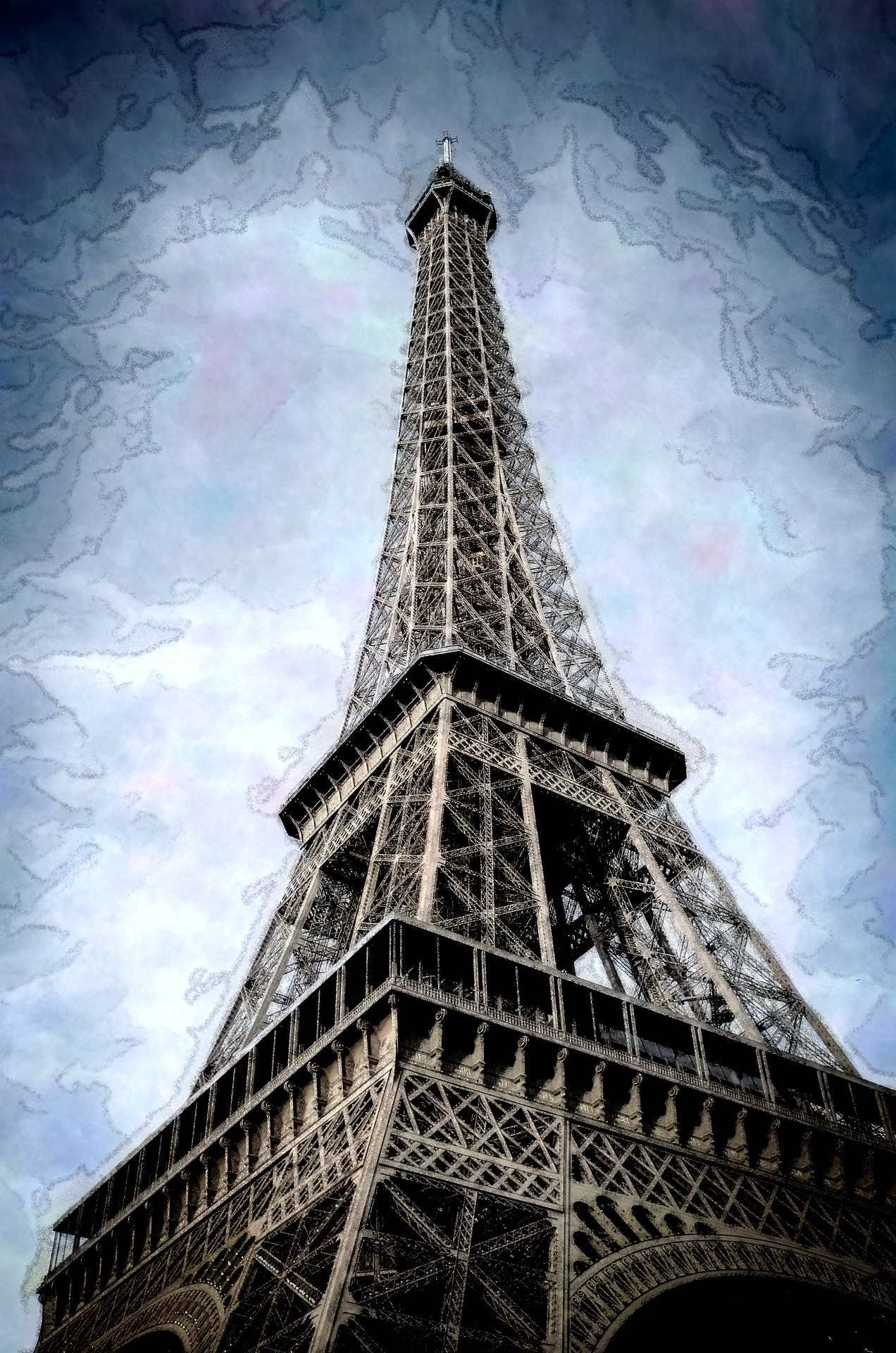 2023-11-03 17-14-17 eiffel-tower-2386220_1920 with a Free Paint Effect, paint Vector, strokes Mosaic, contour Edges, poster tbd, toppat Crystal, postpro B&W.jpg