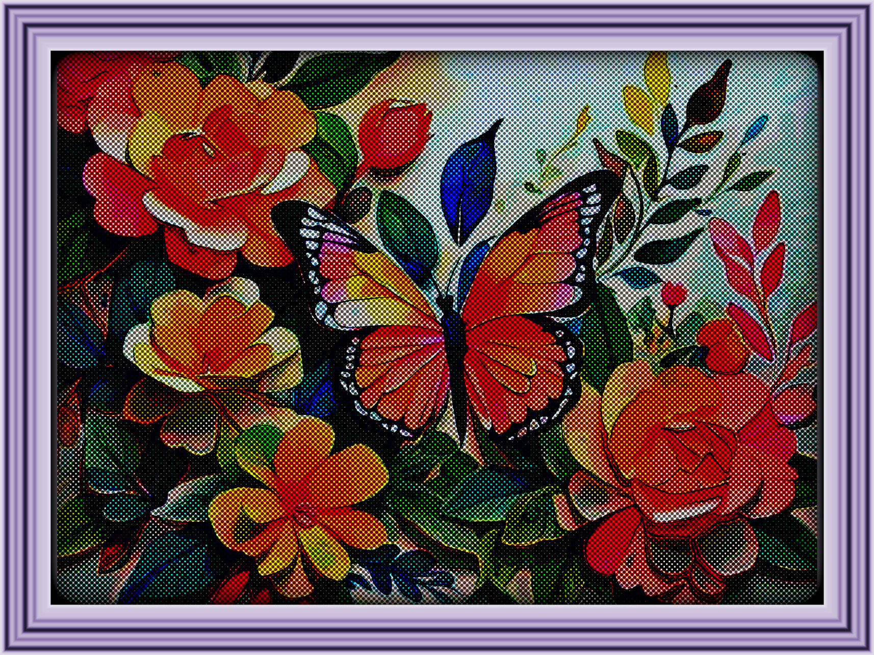 2024-03-12 09-46-59 butterfly-8396559_1280 with JVID effect F3 (Halftone Graphic Art) v.3 (in colours).jpg