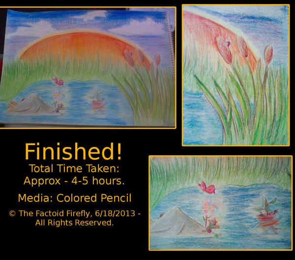 Featured image of post How To Draw A Sunset With Colored Pencils Step By Step : You can use colored pencils on the pink rink, draw dashes with different shades of pink.