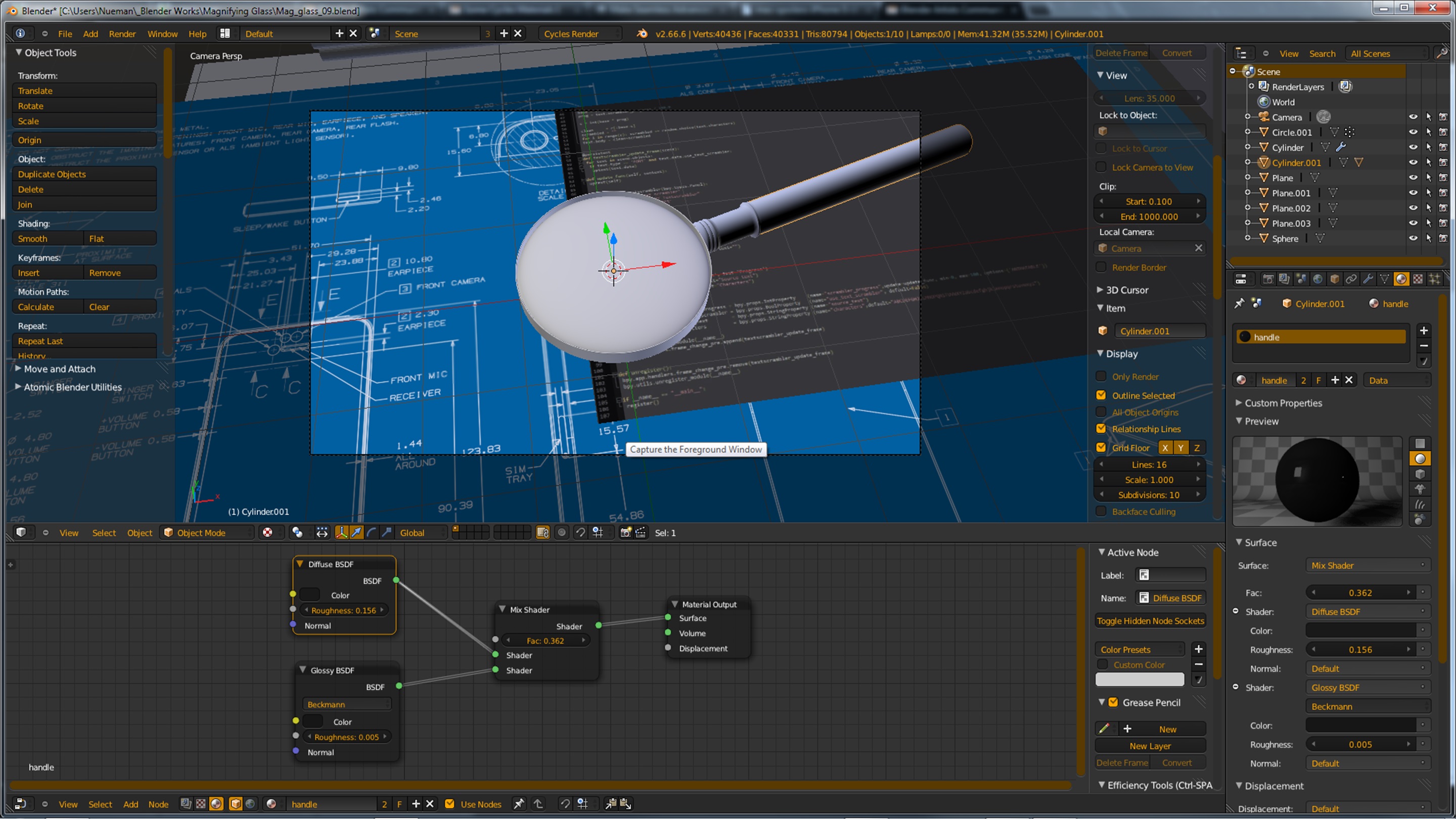 Magnifying glass (second attempt) • GIMP Chat