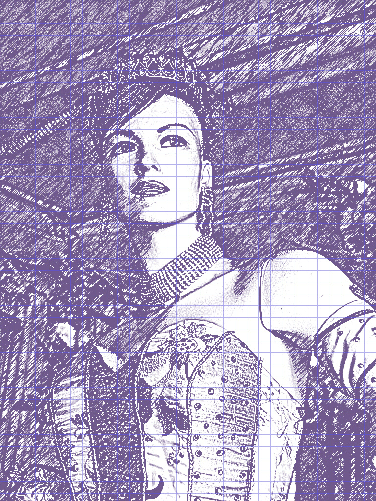 Ink-Pen Drawing Effect - (Tutorial updated) post 82 - Page 5 • GIMP Chat