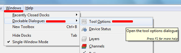 scissors select tool gimp definition