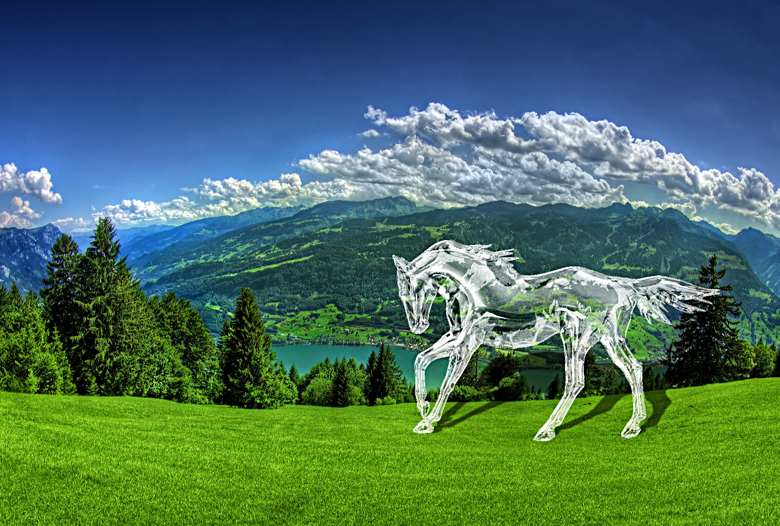 Clear glass horse.JPG