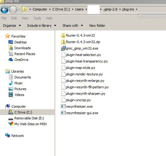 Gimp Plugin Subfolder.JPG