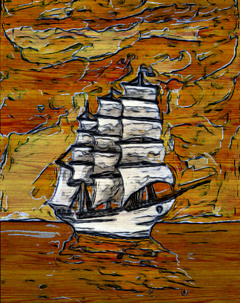 Ship DN Woodcut carv.JPG