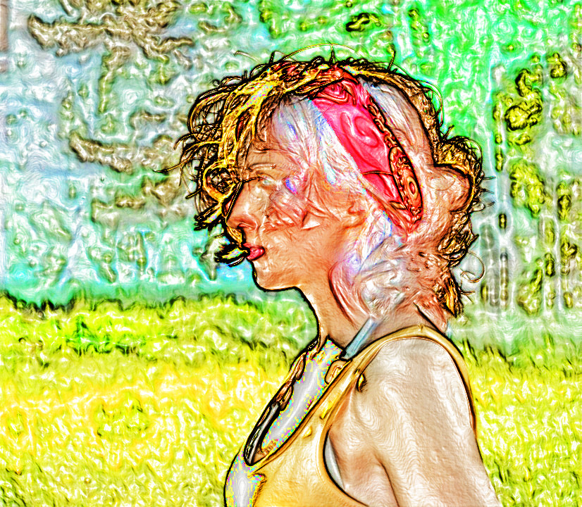 ImageBasRelief from girl-380621_960_720.jpg