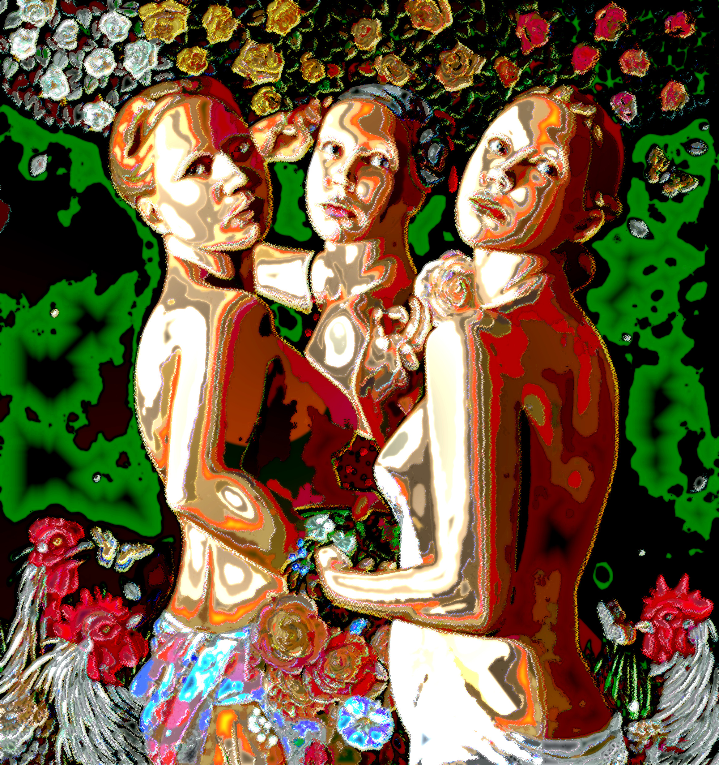 InTheGarden 90x85, white balanced, RGB stretched, Texturized (colours=64; texture=SVG).jpg