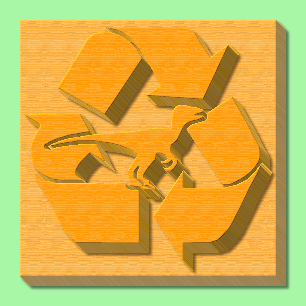 Dino Recycle in Wood Fixed.png