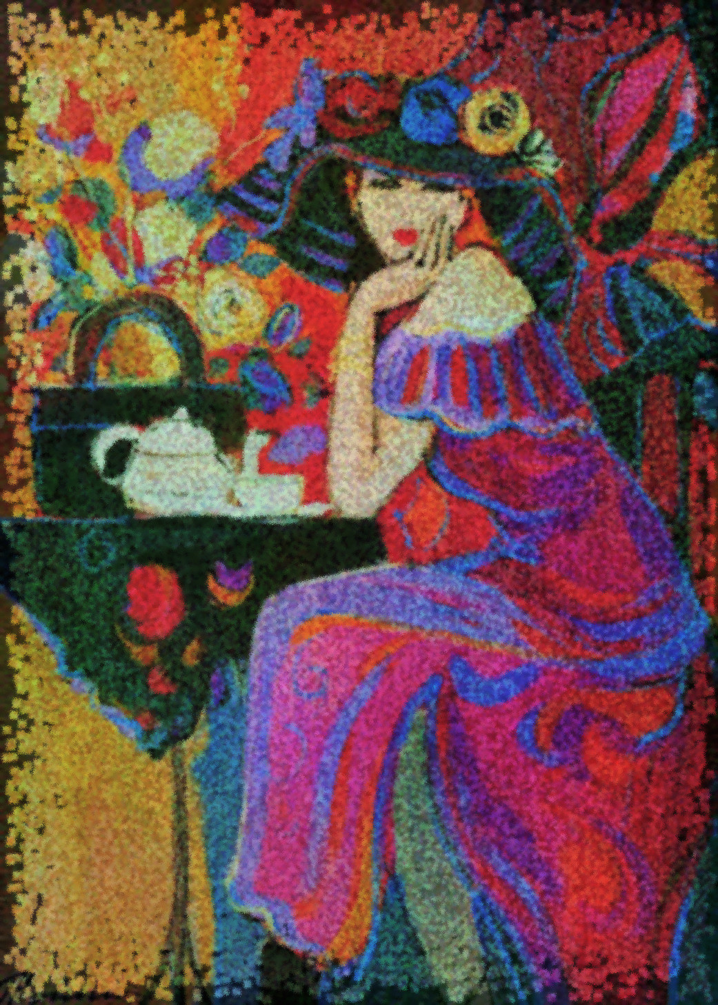 tea time_DN_Pointillism_cubic.jpg