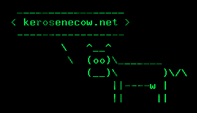 kerosenecowsay.png