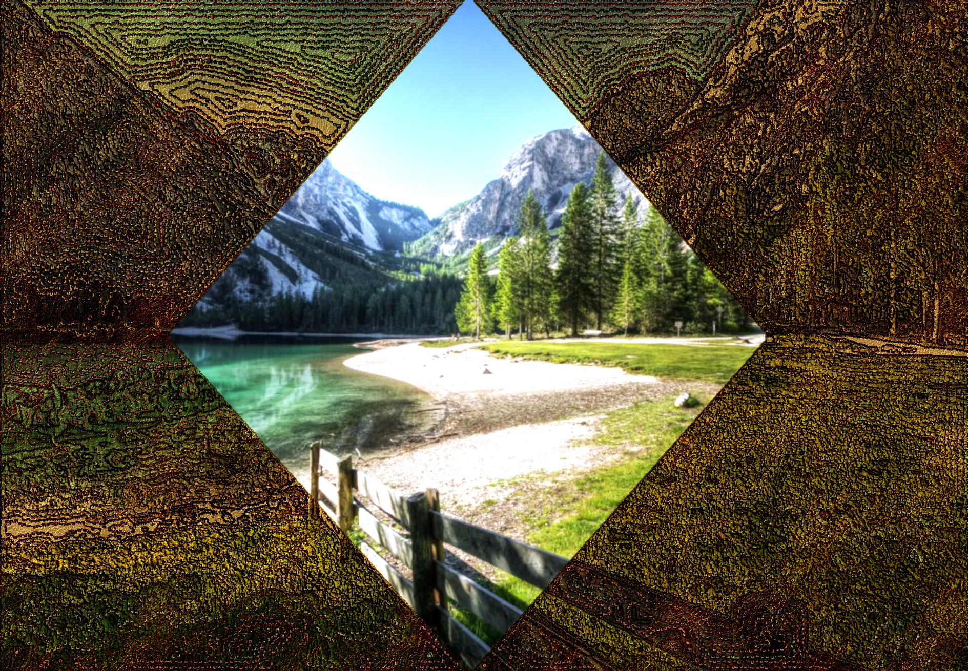 conifer-fence-grass-DN_DrawFollowBorders_Pattern_HL_Selection_Gimp2.10.jpg