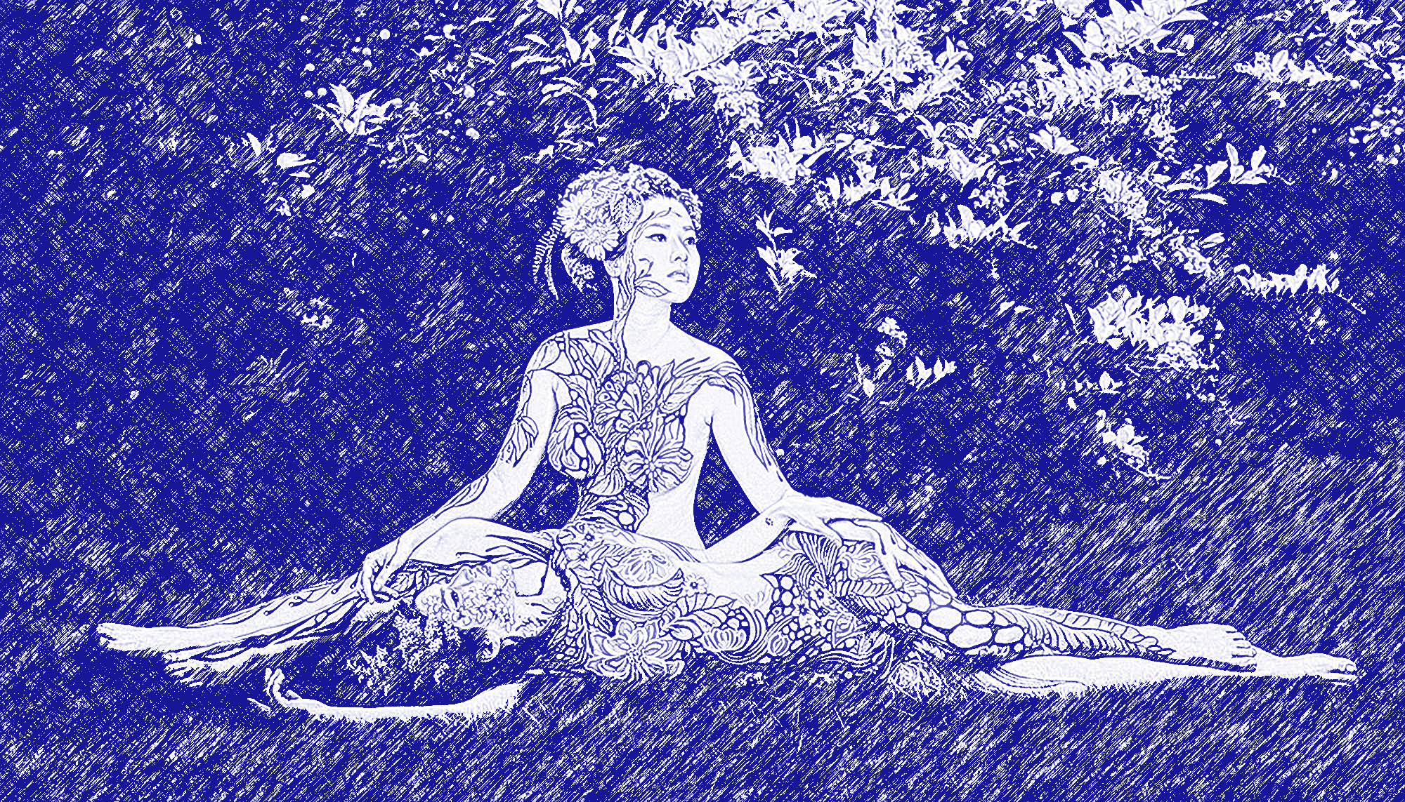 Duong-Quoc-Dinh_Ink-Pen Drawing Effect in Blue Color.jpg