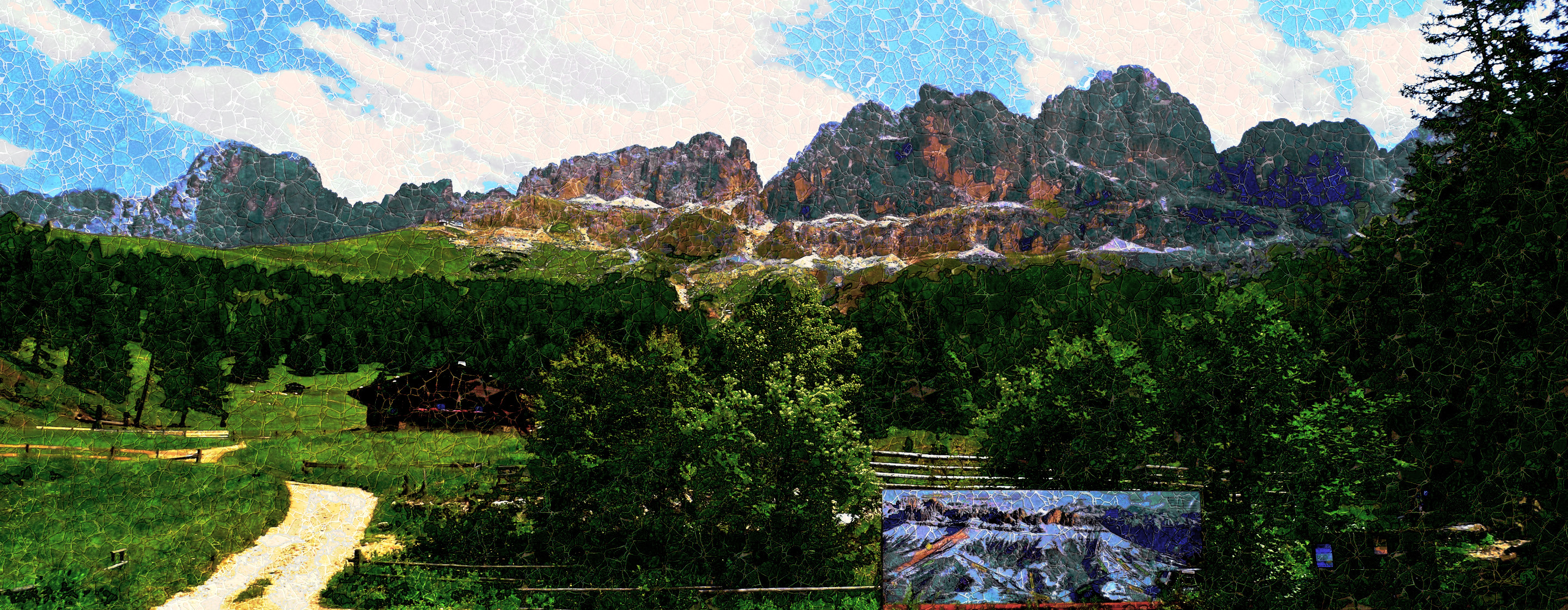 2019-05-10 07-06-59 Dolomiti_2012_Samsung_2012-07-02_SAM_0236_stitch, as a simple stone mosaic, on 8 areas, using Mosaic group = NSBrokenJ500.jpg
