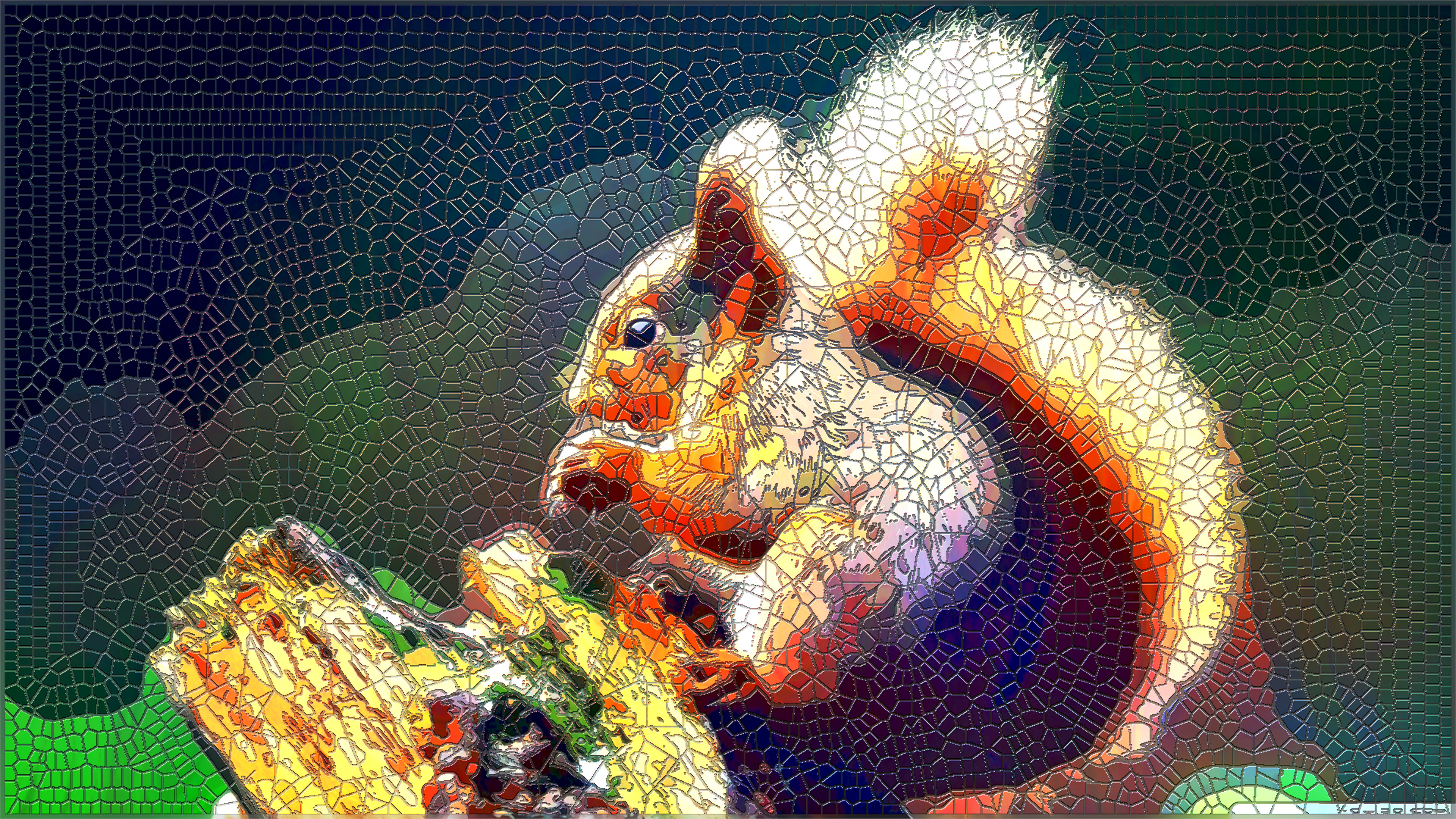 squirrel_praying-wallpaper_DN_MOVV_as a Roman Mosaic Effect_Issa.JPG