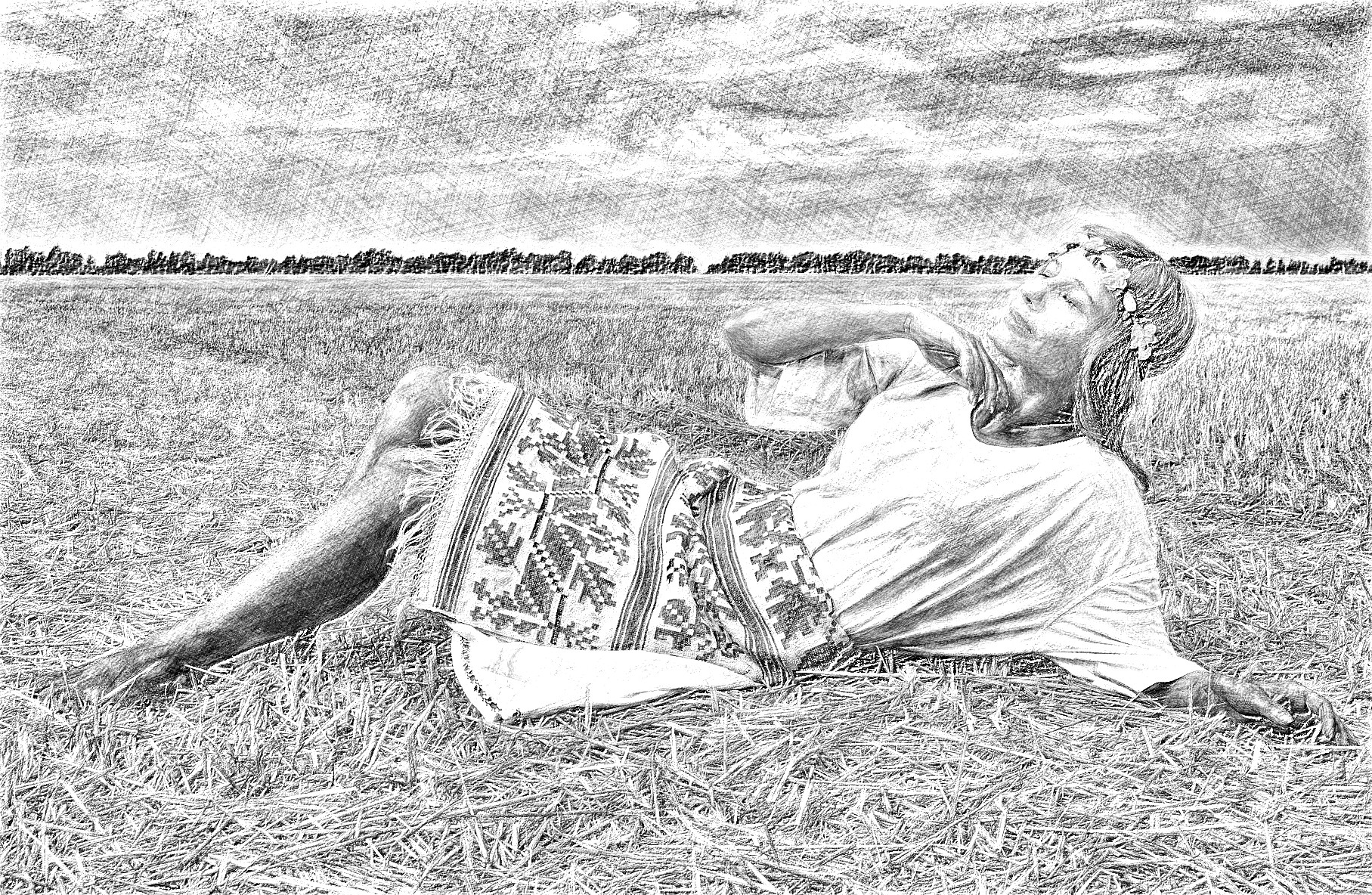 2020-08-26 09-59-28woman-5468716_1920 with a draw effect style A, option B&W and pencil lead=BB (GEGL desat C2G).jpg