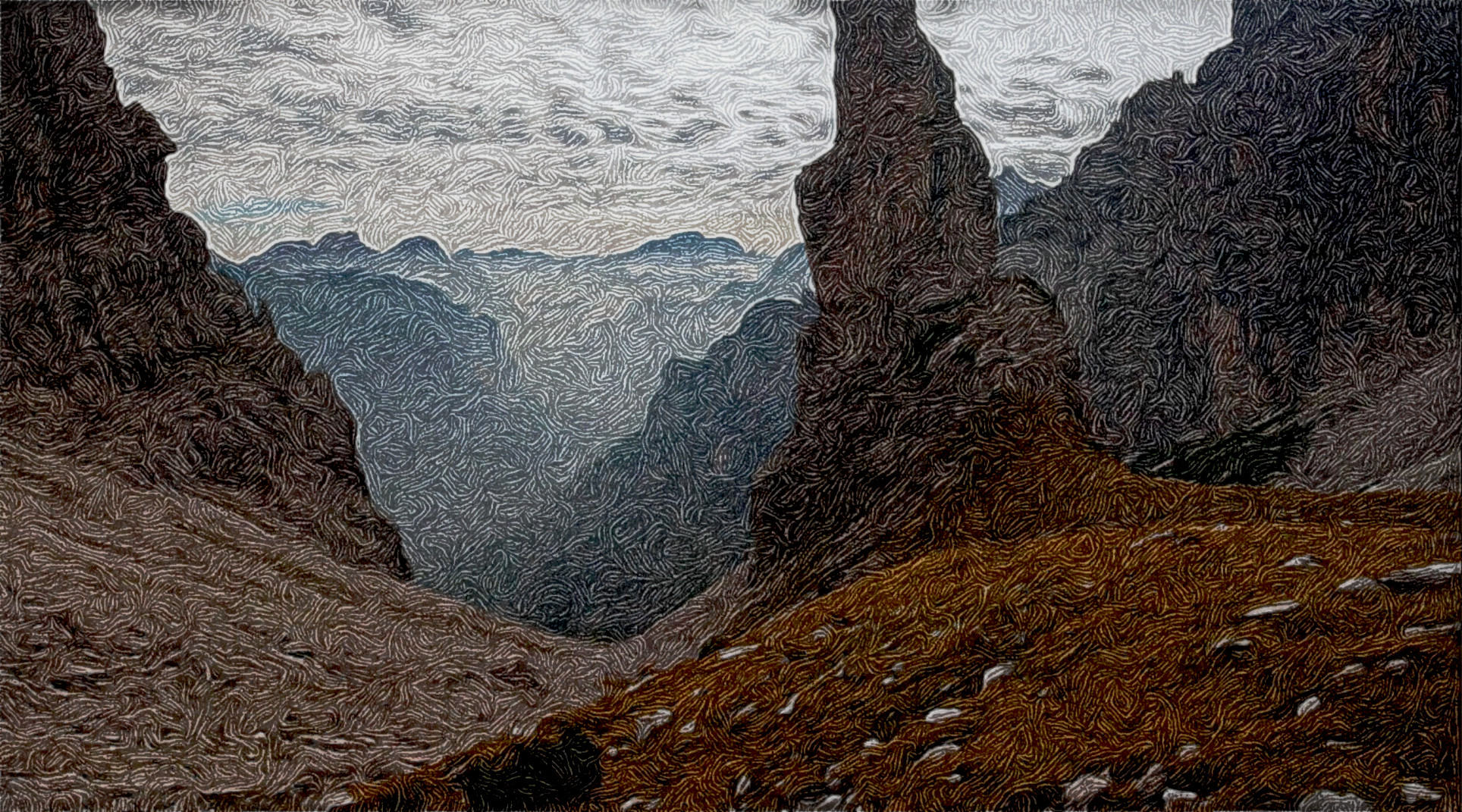 2020-11-08 17-17-22 Campanile-di-Val-Montanaia-da-nord-800x445 as an engraved drawing.jpeg