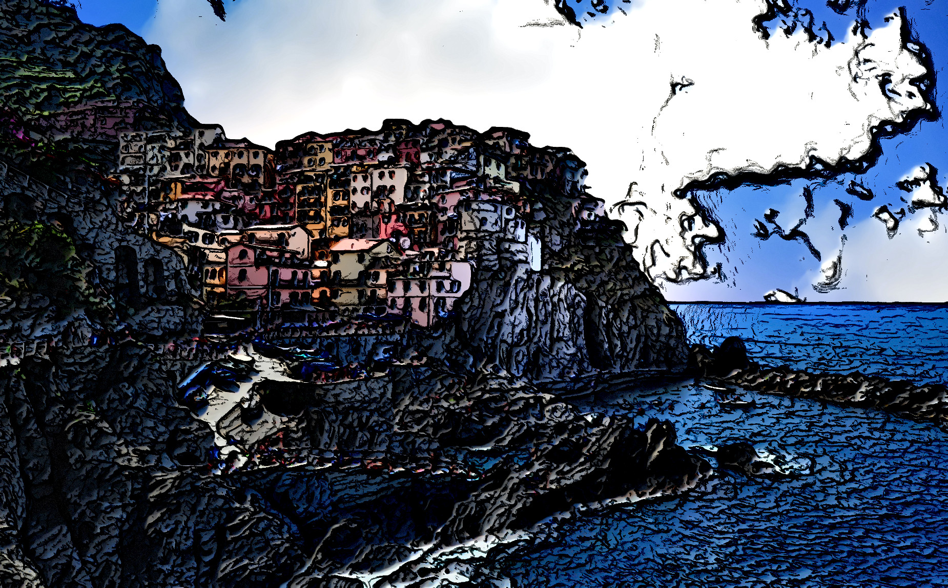 2021-03-27 06-00-54pexels-frans-van-heerden-632522 with a draw effect style B (MeanCurvature+Neon), option colours and draw look=small (GEGL desat C2G).jpeg