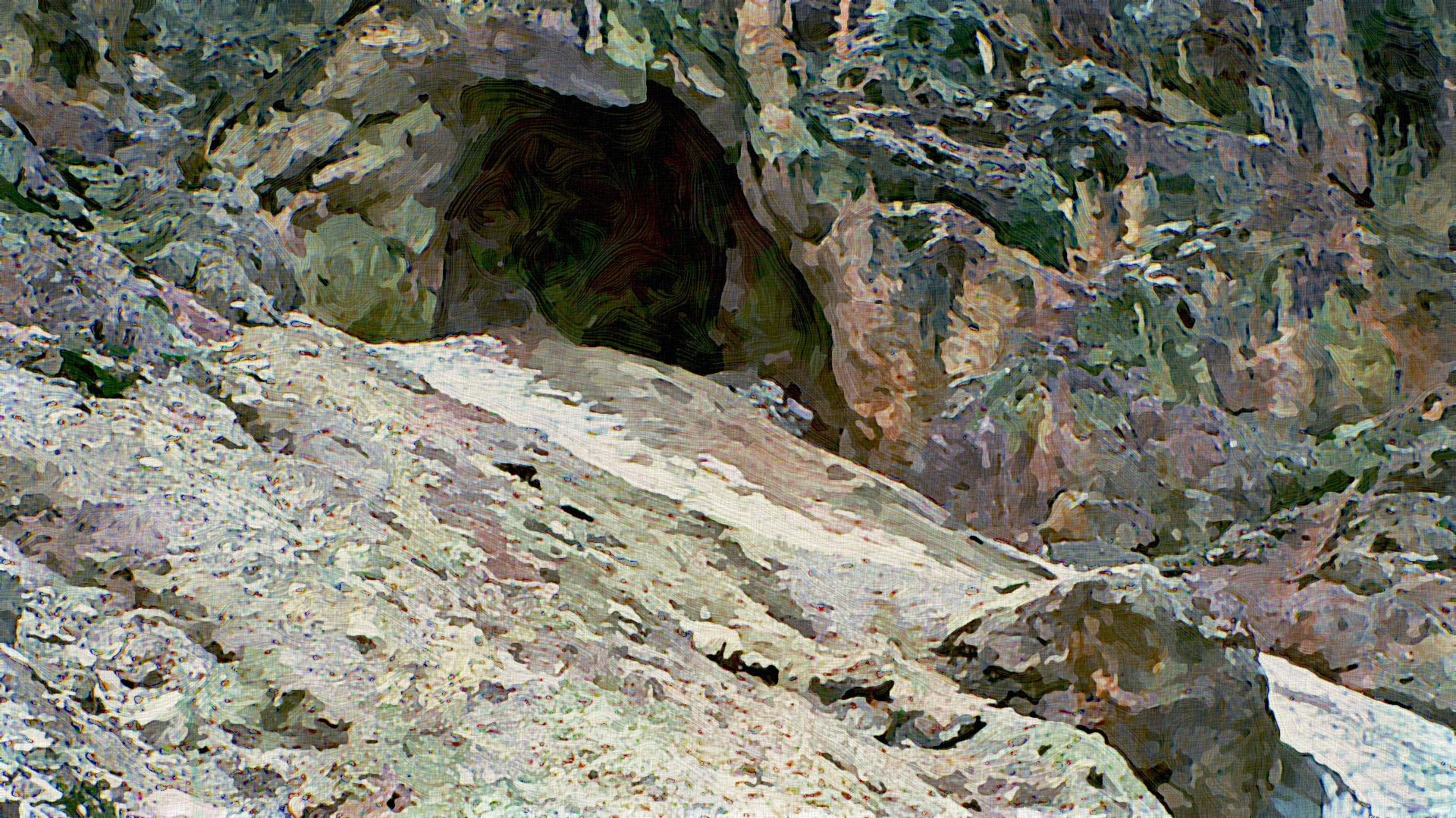 2021-09-19 18-00-06 Dolomiti_1980_dia374 with JVID effect P (Fake Acrylic Paint Effect) Arlequin @20 using size 24.jpg