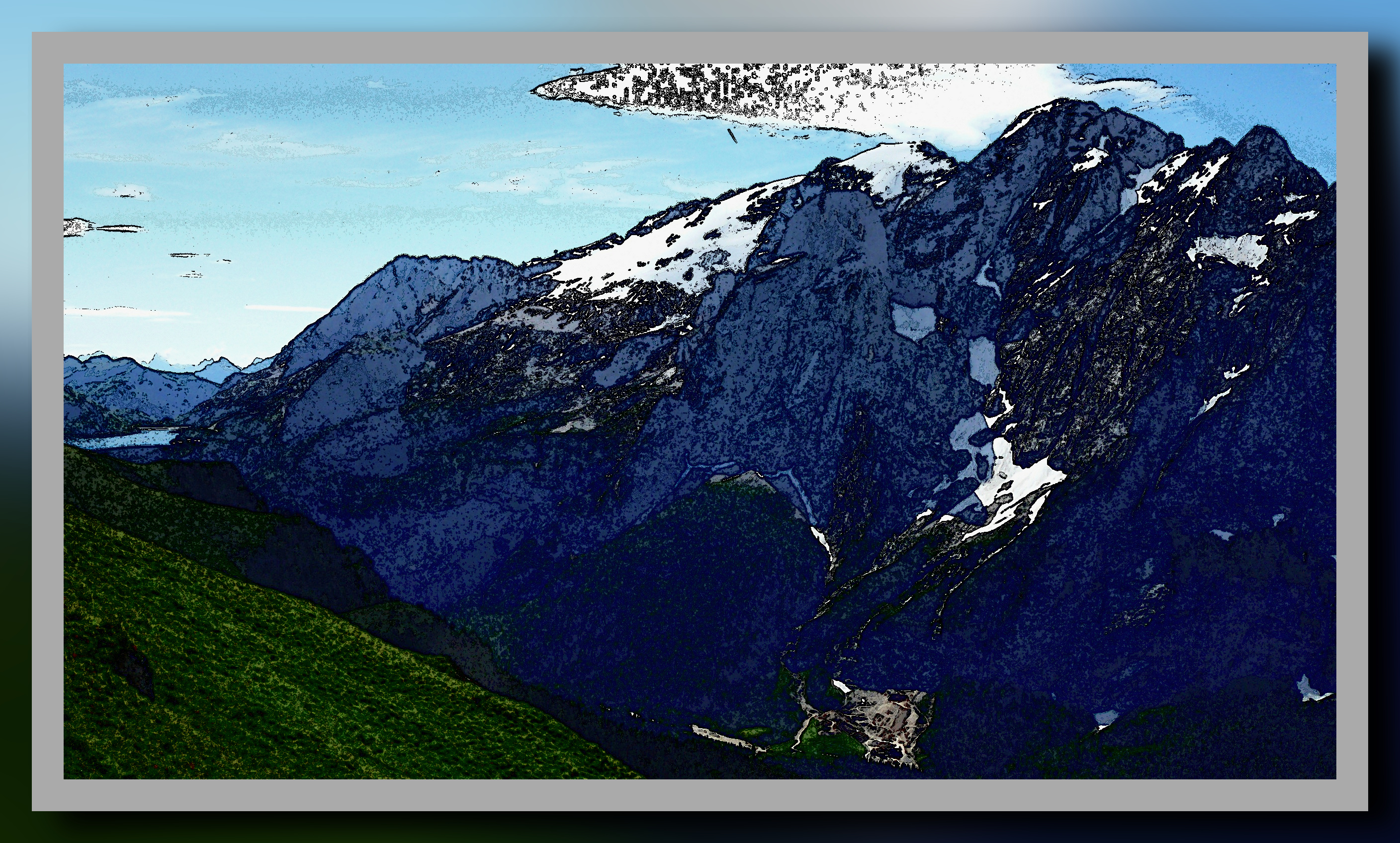 2023-06-20 12-24-56Dolomiti_2011_Pana_20110703_166 with a framed line art R effect, styleGradient Normalize (coloured).jpg