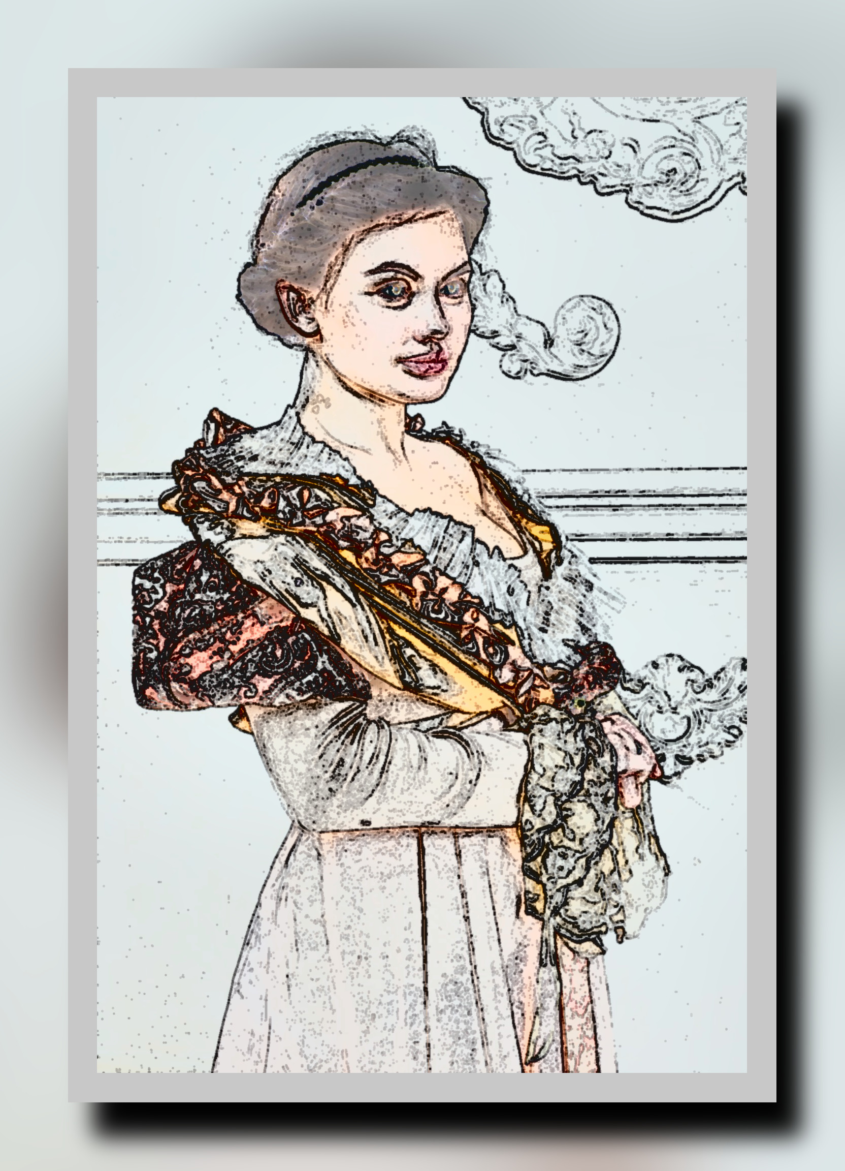 2023-07-03 09-01-45young-woman-3516387_1920 with a framed line art v.1.2 effect, styleEdges (coloured) (increasing black strokes).jpg
