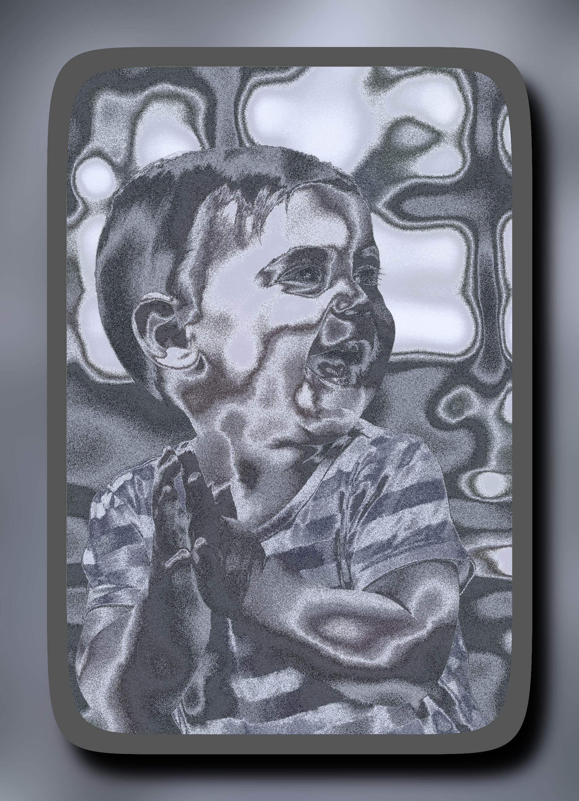 2023-09-10 14-42-27baby-2320701_1920 with a framed texturized effect, styleMetallicBlueSteel (prep.step choosen=Local Processing (Normalize)..jpeg