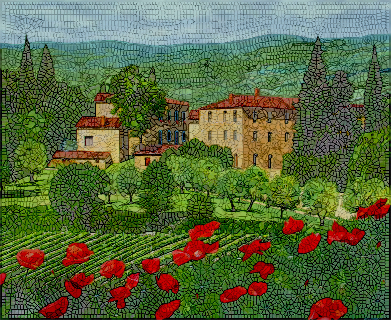 springtime_in_chianti__italy_by_fredasurgenor_dezzcn6_Opus Vermiculatum Vitreum (MosaicRomanStyle) 2023.JPG