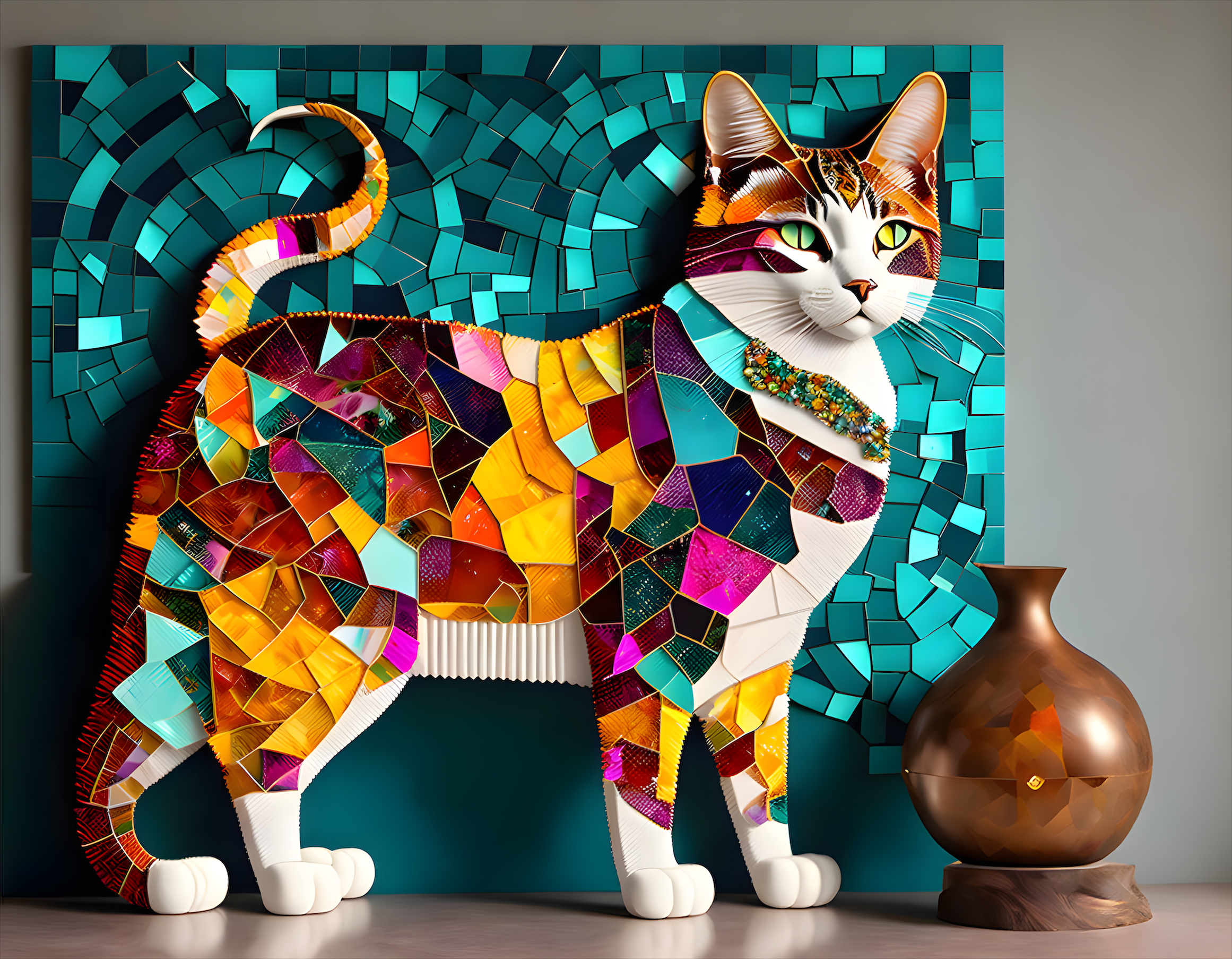 Found Object Chesire Cat.jpg