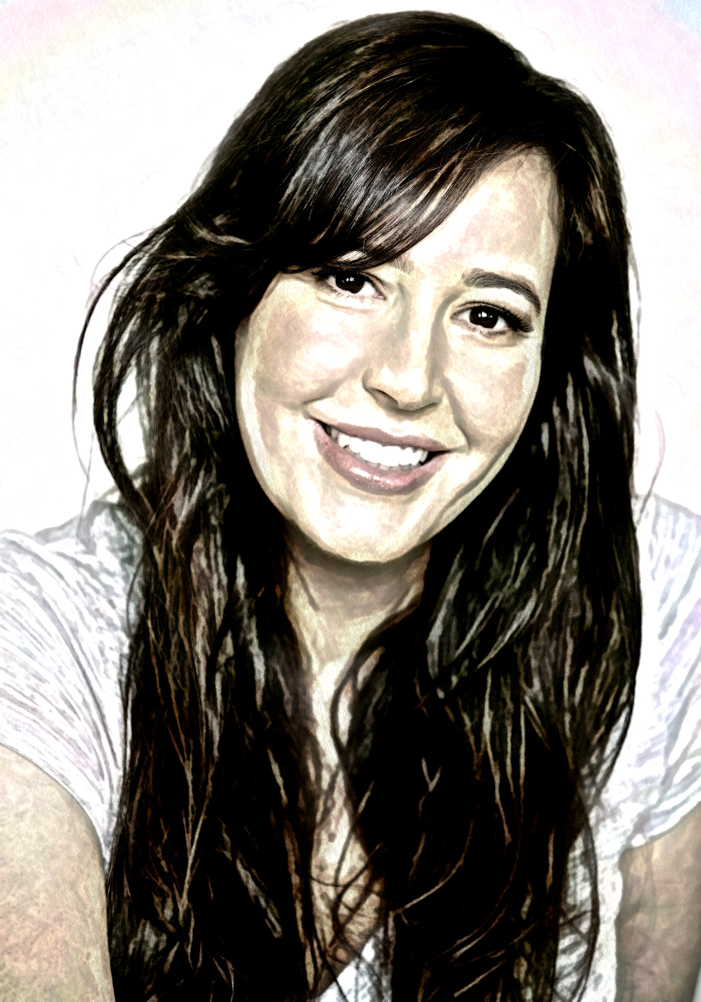 2023-11-05 10-36-59 pretty-2682798_1920 with a Free Paint Effect, paint Painting, strokes Constr, contour CPencil, poster GmPoster, toppat Crystal, postpro B&W.jpg