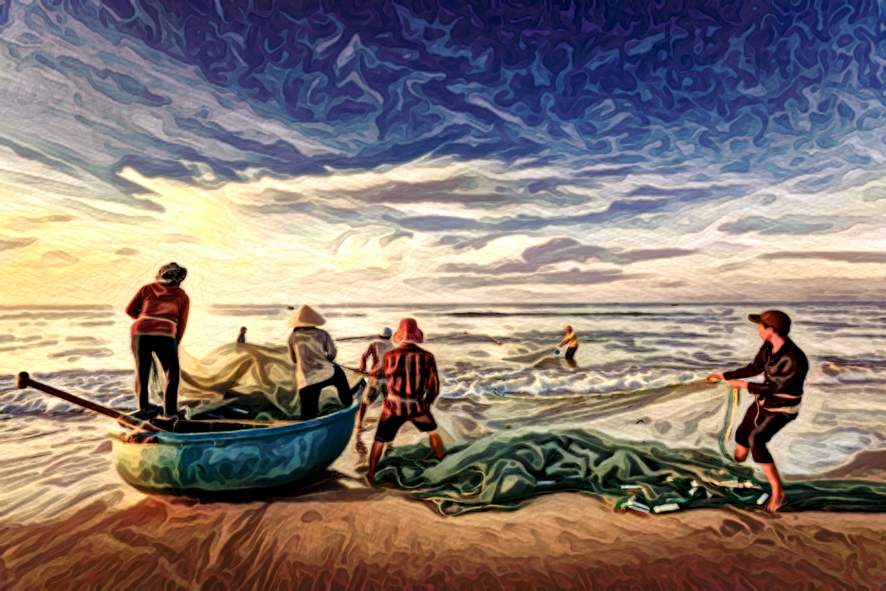2023-11-11 04-26-03 fishermen-2983615_1920 with a Free Paint Effect, paint HardPaint, strokes TextureC, contour EdgeAfre, poster MThreshold, toppat Brushify, postpro Retinex.jpg