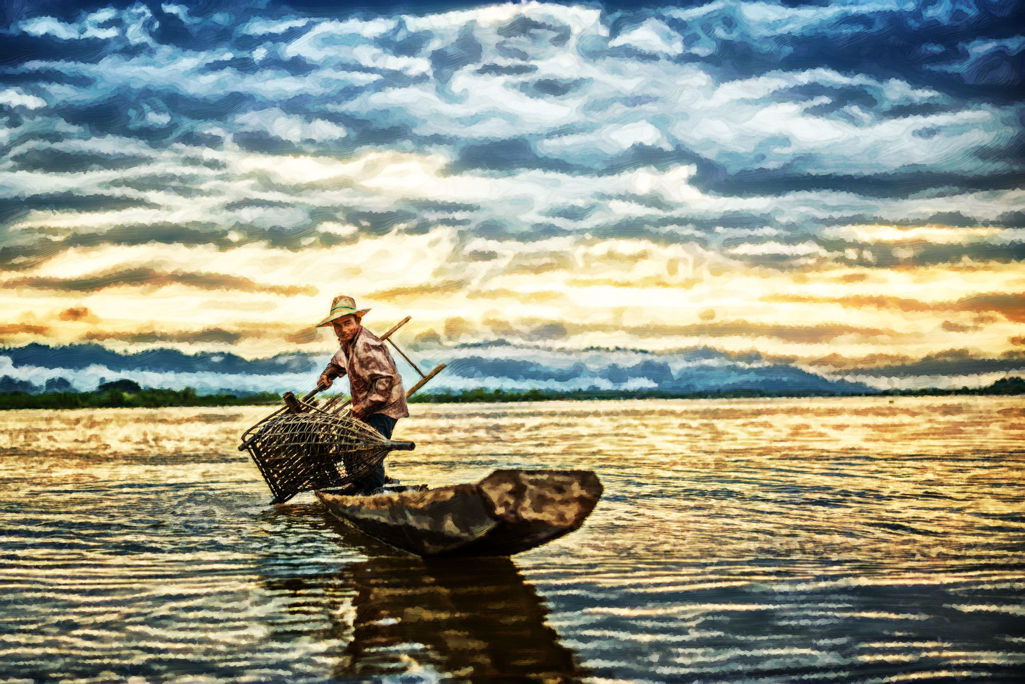 2023-11-10 16-40-01 fisherman-4305368_1920 with a Free Paint Effect, paint HardPaint, strokes Mosaic, contour GradN, poster MThreshold, toppat HLocks , postpro Vibrance.jpg