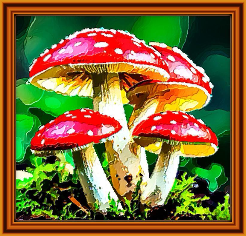 2024-02-17 08-51-25 mushrooms-8573828_1280 with JVID Embossed Graphic Effect, parms=4, 16.0, 6.0, 8.5, 9.0, 9.9, 1.25, 1.0, 0.jpg