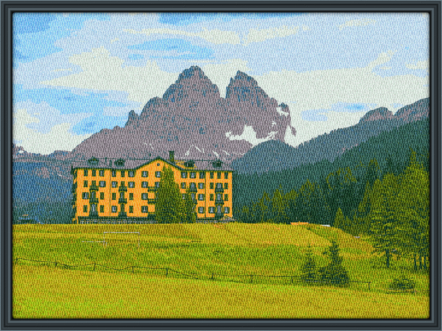 2024-02-27 14-28-40 the_sanatorium_and_the_three_peaks_by_sergiba_dgdgiu9-fullview, having a knitted look, on 15 colour areas, using pattern Knit_New_AbstractArtl200.jpg..png