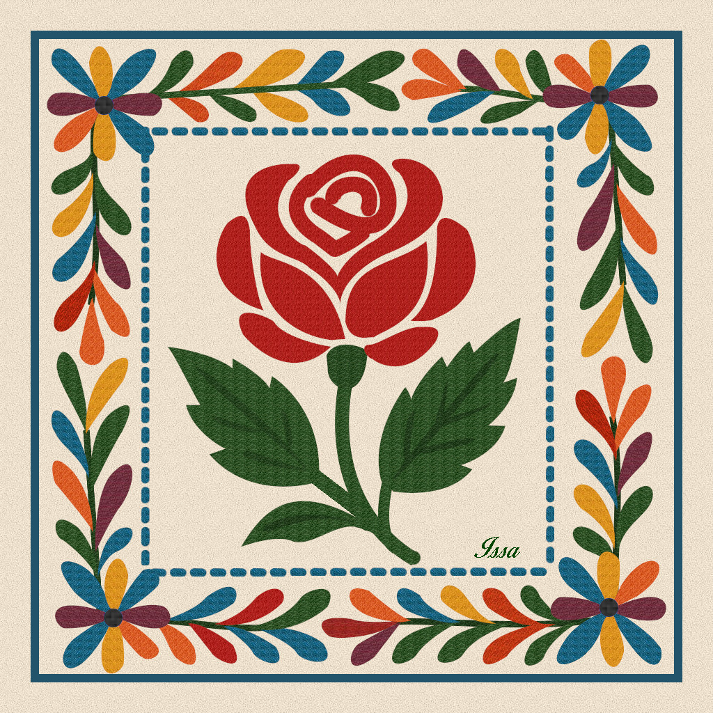 Decorative-Frame - Rose- Boho- Issa.jpg