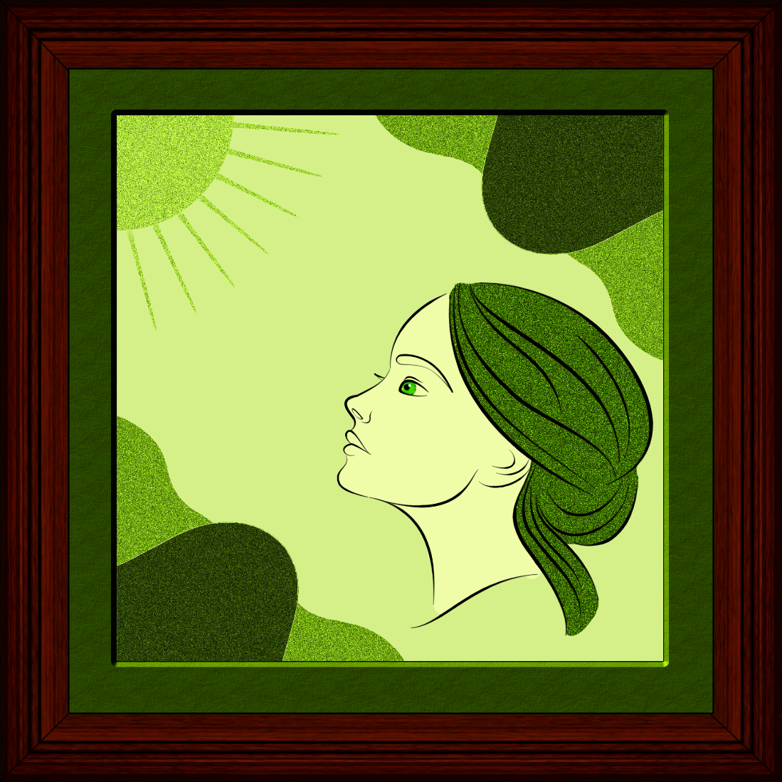 sketch_portrait_boho_green_framed.png