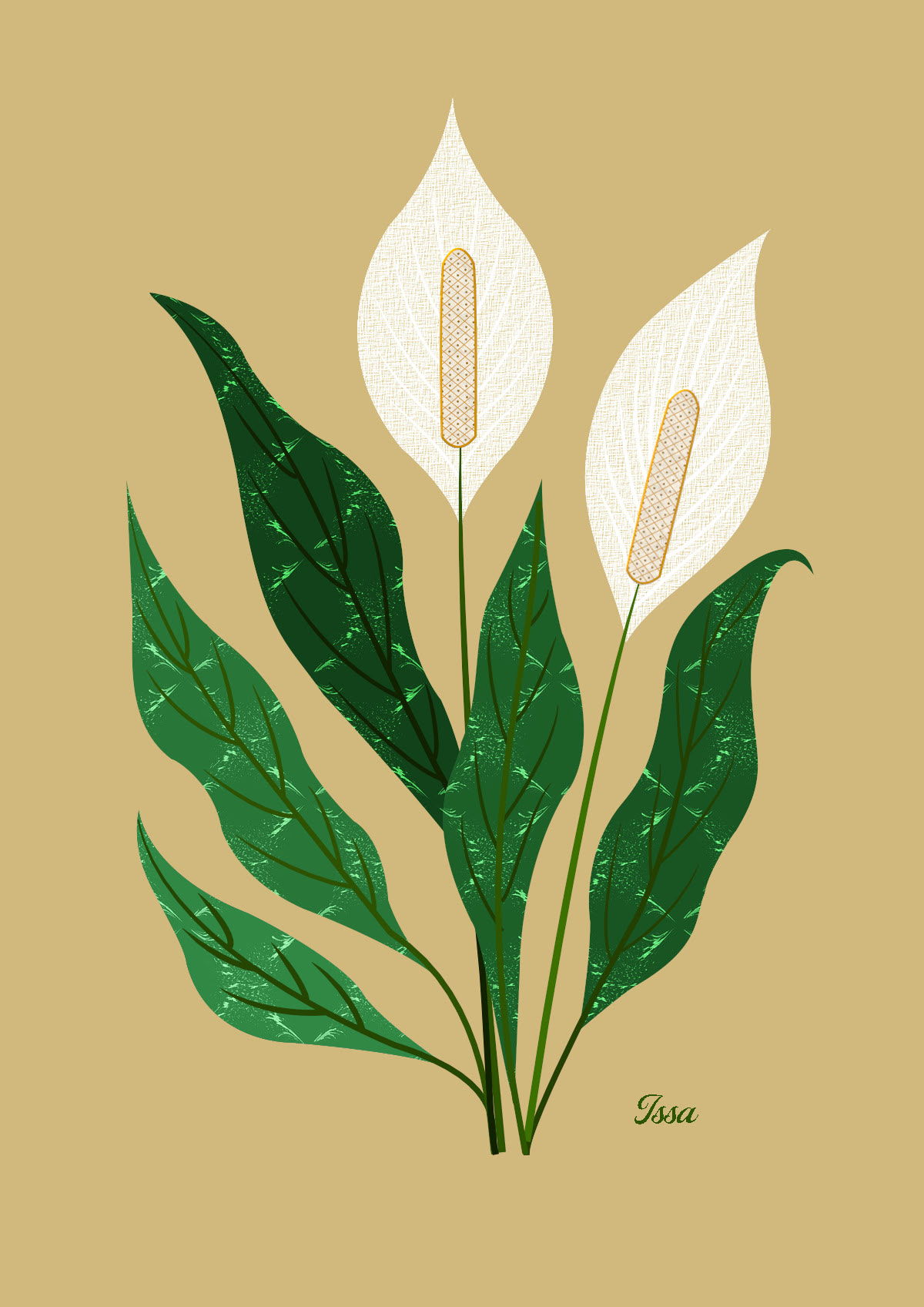 Plant with two lilies_Illustration_Issa.jpg